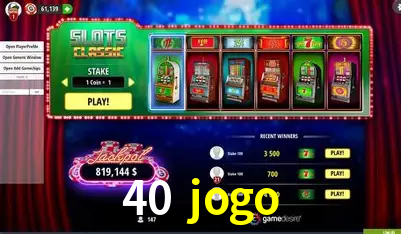 Inovações de Jogos na 40 jogo: O Futuro das Experiências Interativas