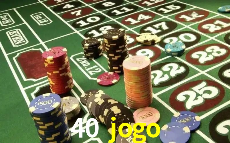 Aplicativo mobile 40 jogo